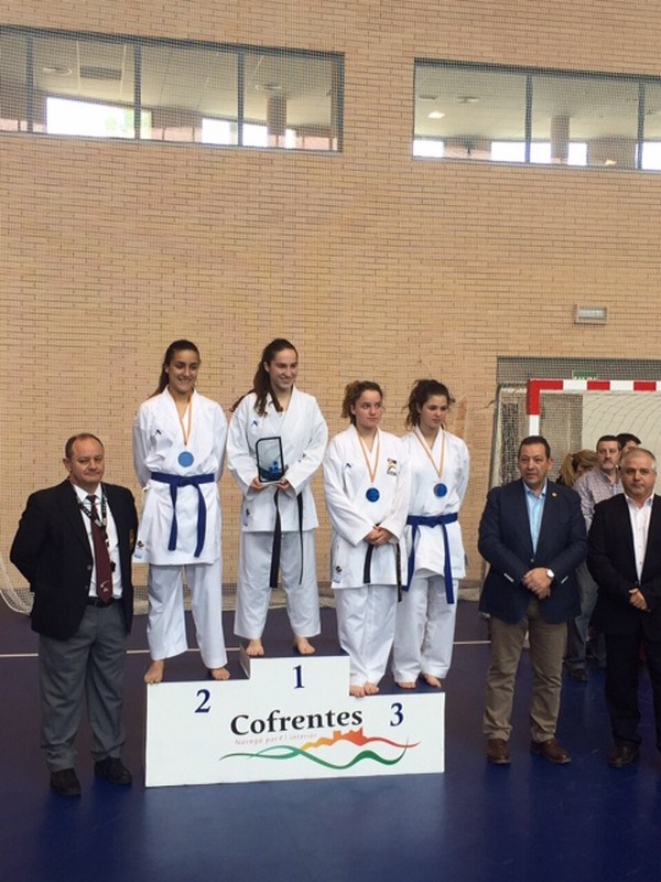 Cuatro Medallas para el Centro de Tecnificación en el Campeonato de España de Shotokan